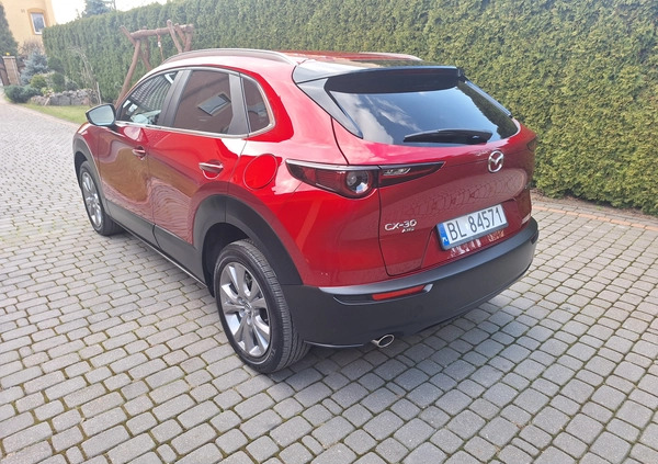 Mazda CX-30 cena 119000 przebieg: 8600, rok produkcji 2023 z Łomża małe 121